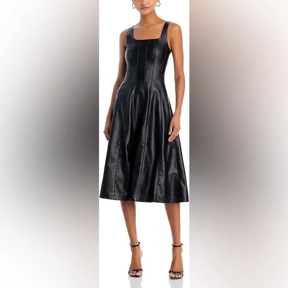 Anthropologie | Dresses | Anthropologie Elegant Black Faux Leather Dress Size L | Poshmark Anthropologie | Dresses | Anthropologie Elegant Black Faux Leather Dress Size L | Poshmark